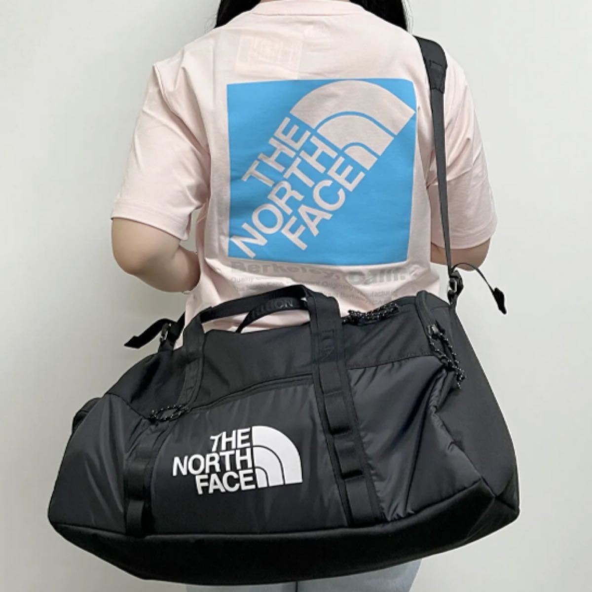 THE NORTH FACE 新品未使用　正規品　ノースフェイス ボストンバッグ　ダッフルバッグ　男女兼用　黒