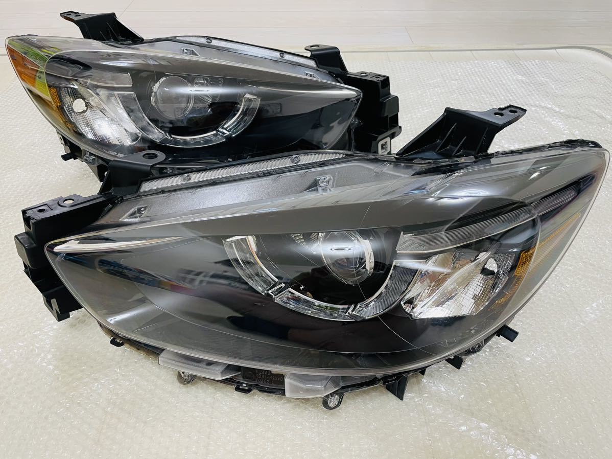 * rare US original damage less *CX-5 latter term original LED head light left right stamp soUSDM KE2AW/KEEFW/KE5AW/KE2FW