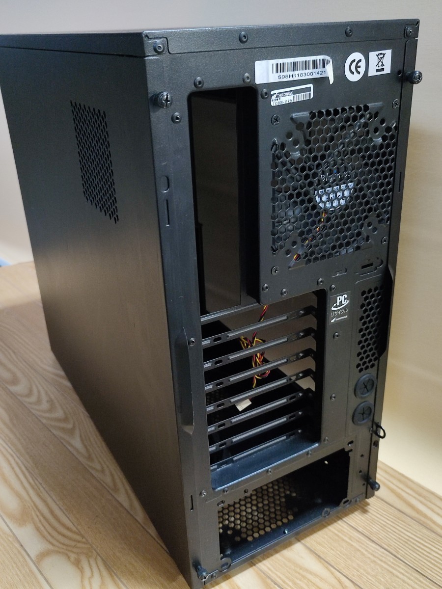 適切な価格 ガレリア ミドルタワー アクリルサイドパネル搭載 PCケース PCケース(自作PC用)