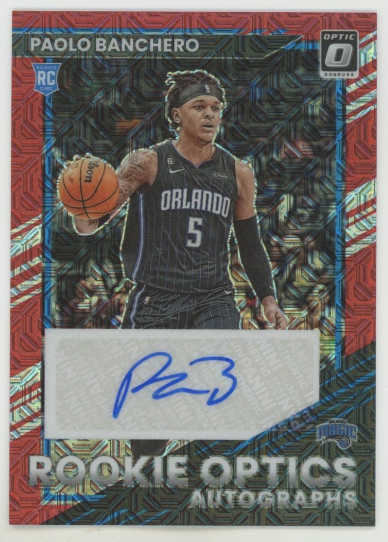 Paolo Banchero】2022-23 Panini Donruss Optic Choice Rookie Optics