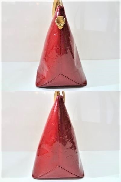 ルイヴィトン ヴェルニ ベルヴューGM レッド ショルダートート M93587