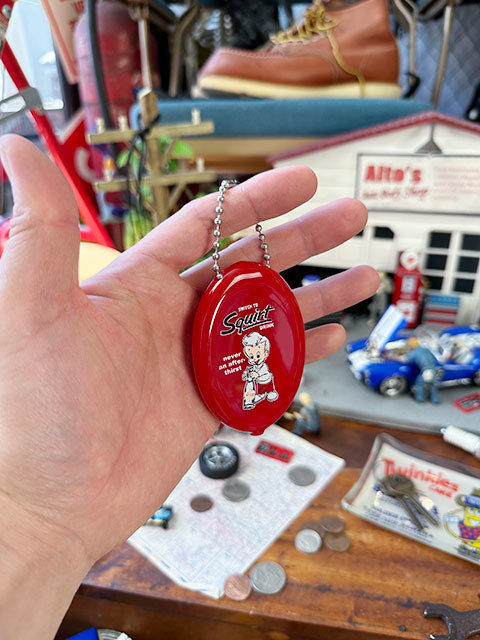 スクワートのラバーコインケース MADE IN U.S.A. □ アメリカン雑貨