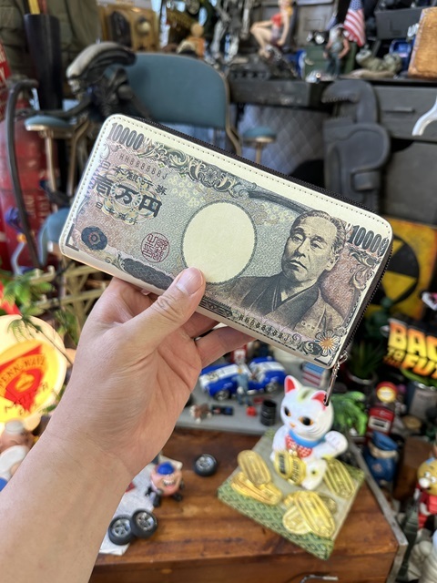 壱万円札ポーチ　長財布　金運招福　商売繁盛　開運招福 ■ アメリカン雑貨 アメリカ雑貨_画像5