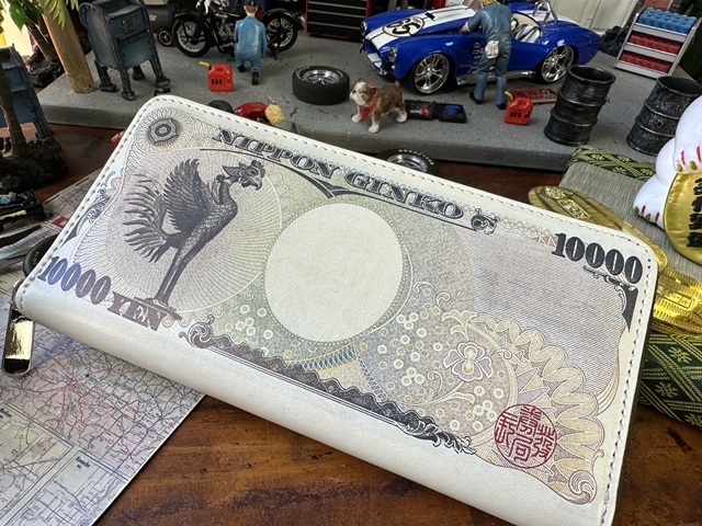 壱万円札ポーチ　長財布　金運招福　商売繁盛　開運招福 ■ アメリカン雑貨 アメリカ雑貨_画像8