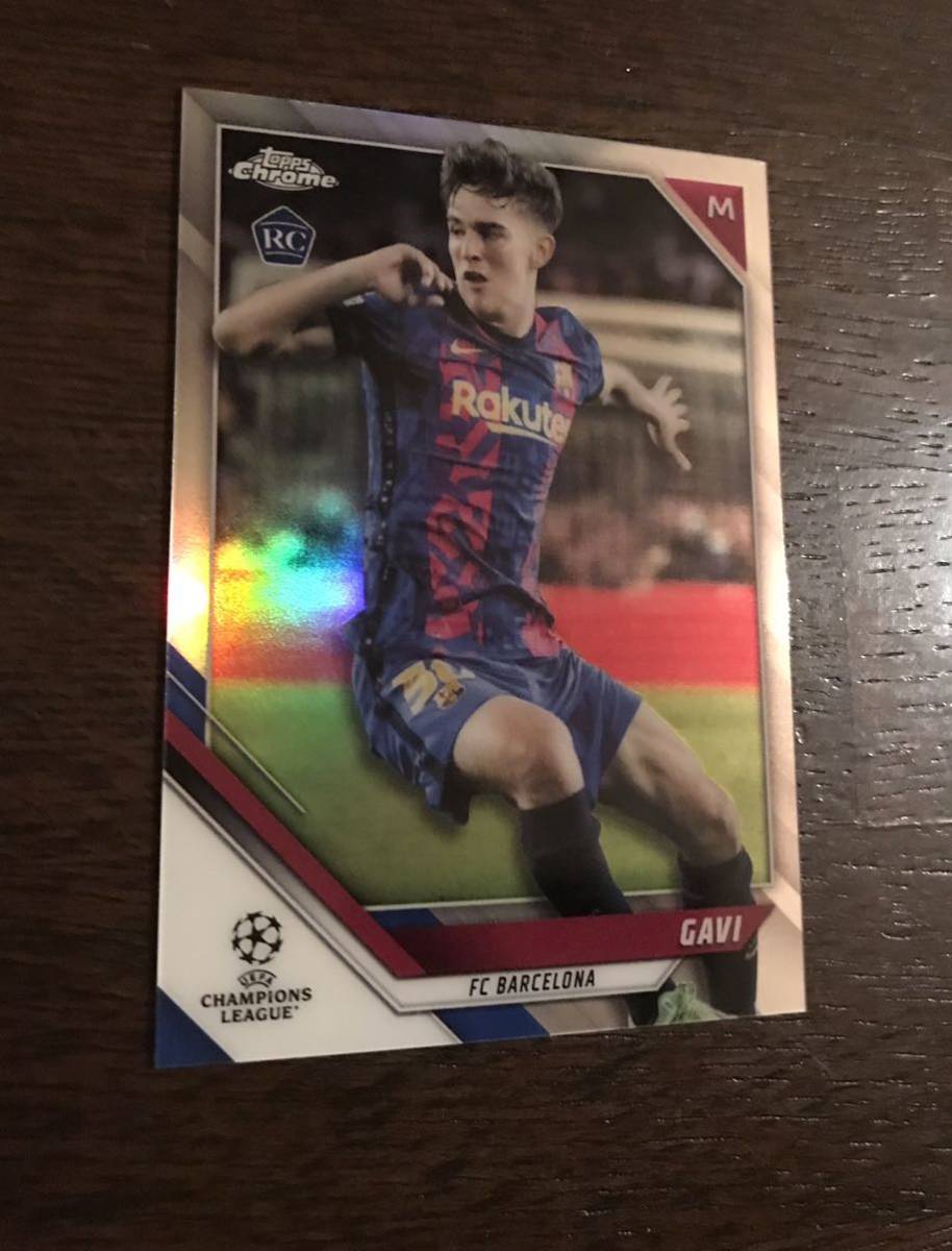 TOPPS MERLIN ガビ バルセロナ RC ルーキーカード ステンドグラス-