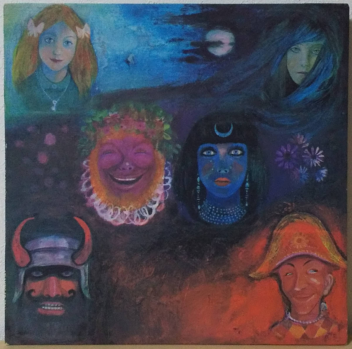 King Crimson - In The Wake Of Poseidon(Monarch Pressing) US盤 LP, Gatefold (Textured) Atlantic - SD 8266 キング・クリムゾン 1976年_画像1