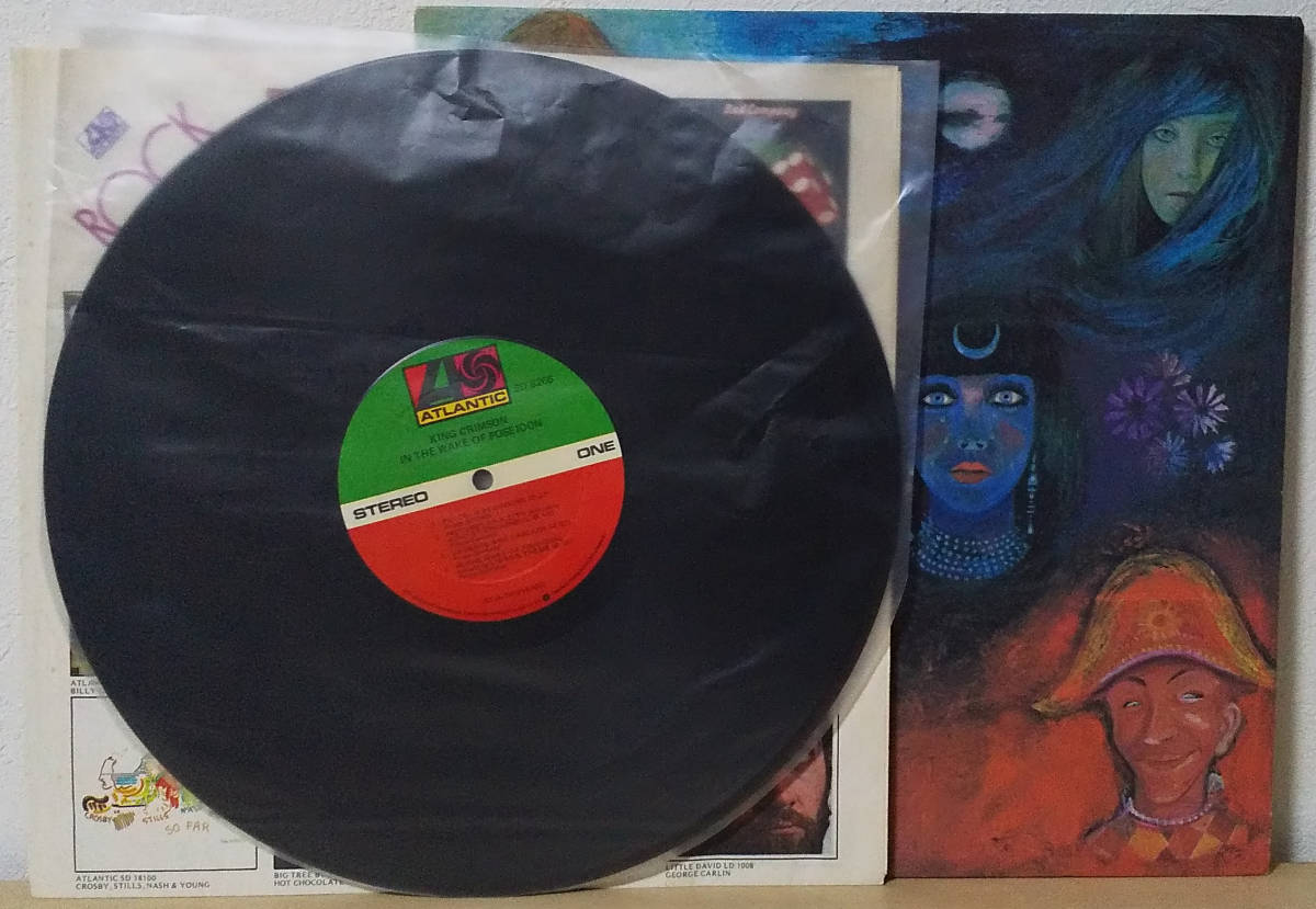 King Crimson - In The Wake Of Poseidon(Monarch Pressing) US盤 LP, Gatefold (Textured) Atlantic - SD 8266 キング・クリムゾン 1976年_画像4