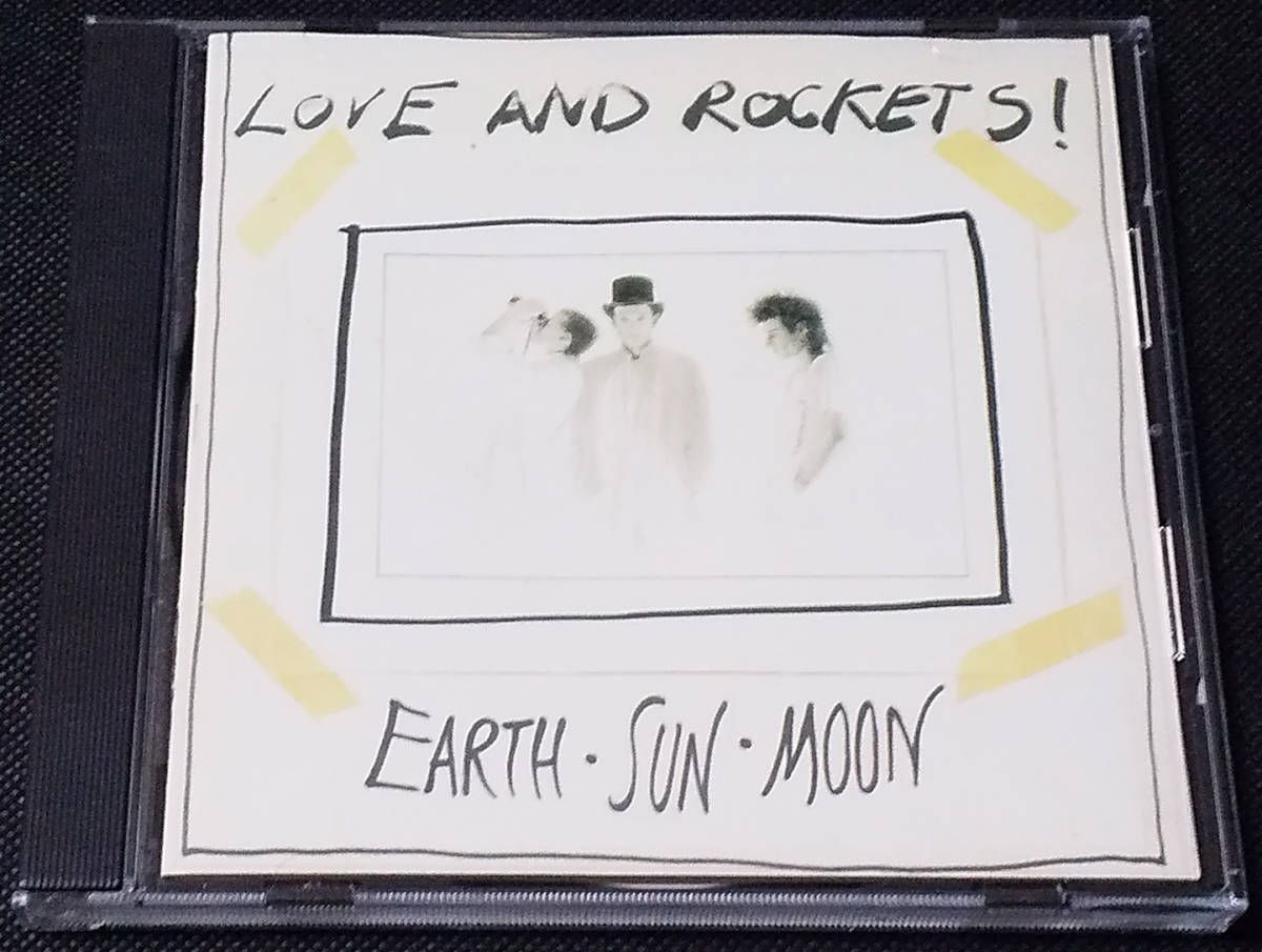 Love And Rockets - Earth Sun Moon US盤 CD Big Time/Beggars Banquet - 6058-2-B ラブ&ロケッツ 1987年 BAUHAUS, Peter Murphy_画像1