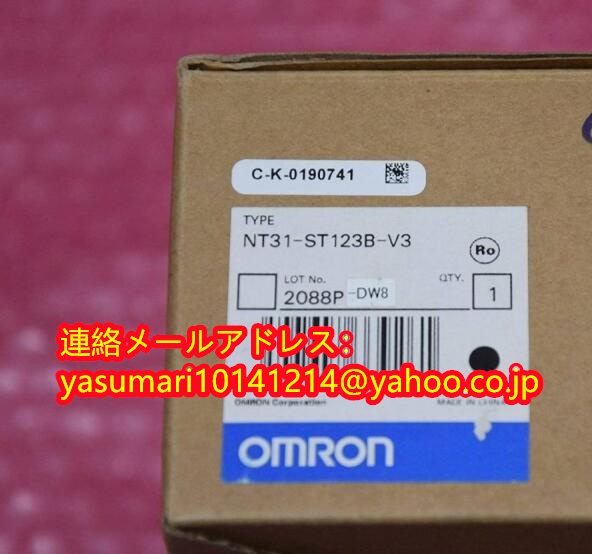新品 OMRON オムロン NT31-ST123-V3 タッチパネル ６ヶ月保証_画像1