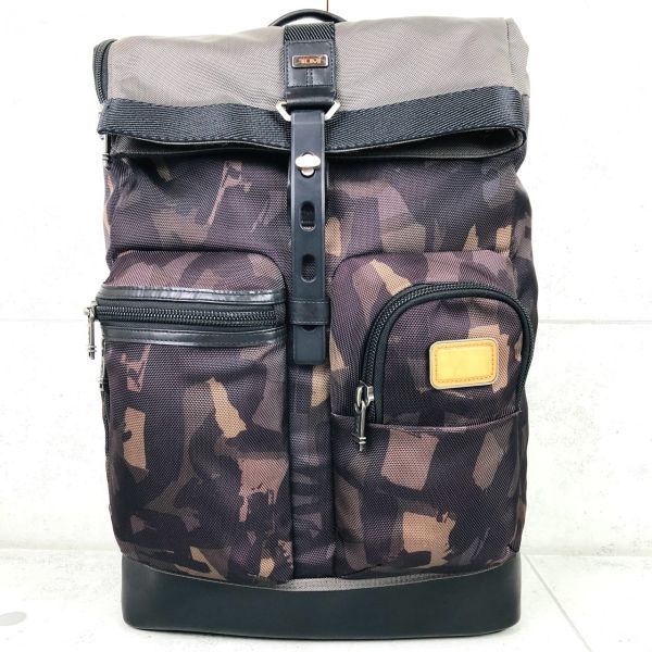 TUMI ロールトップバックパックカモフラ美品 | ukinoxusa.com