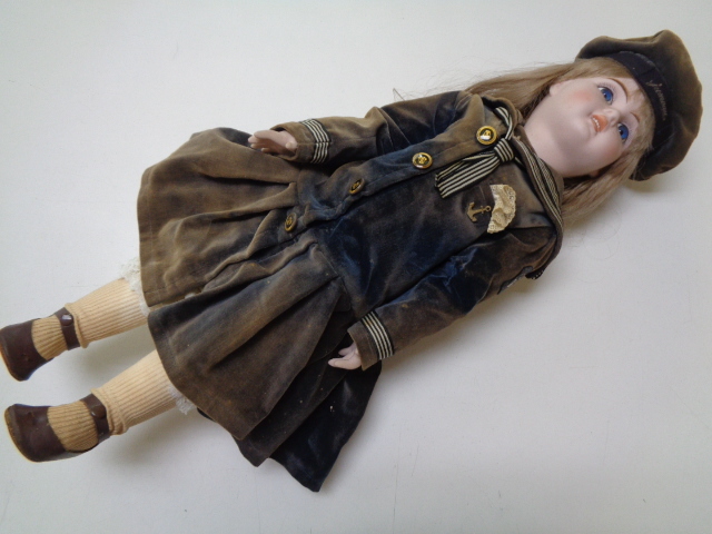 d474-100 bisque doll collectors doll COLLECTORS DOLL CD-102-C JUMEAUjumo-58 centimeter antique 
