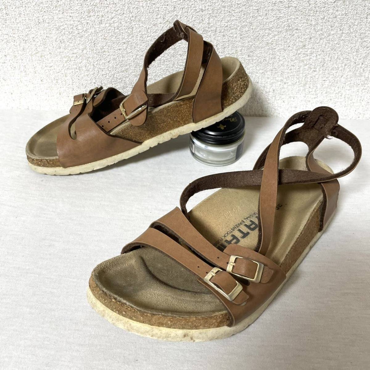 Birkenstock ビルケンシュトック TATAMI タタミ レザーサンダル