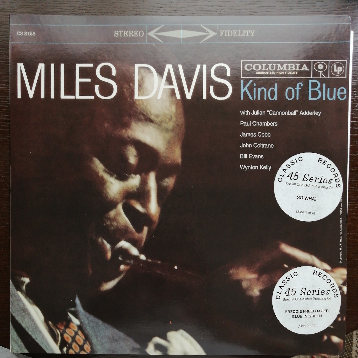 45回転片面プレス 4lp 最高音質 classic records MILES DAVIS KIND OF BLUE マイルス・デイビス デイヴィス レコード LP アナログ vinyl_画像1