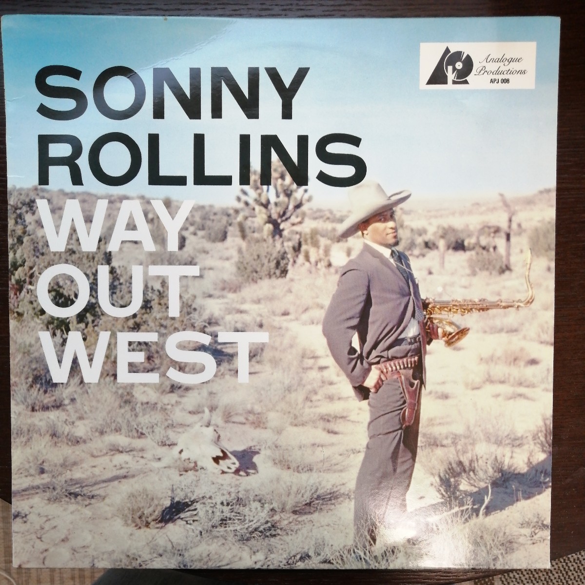 analog production SONNY ROLLINS way out WEST ソニー・ロリンズ ウェイ・アウト・ウエスト analog record レコード LP アナログ vinyl