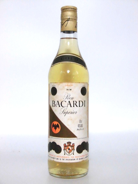 【L2】 90年代 バカルディ ゴールドラム 正規品【BACARDI GOLD RUM】_画像1