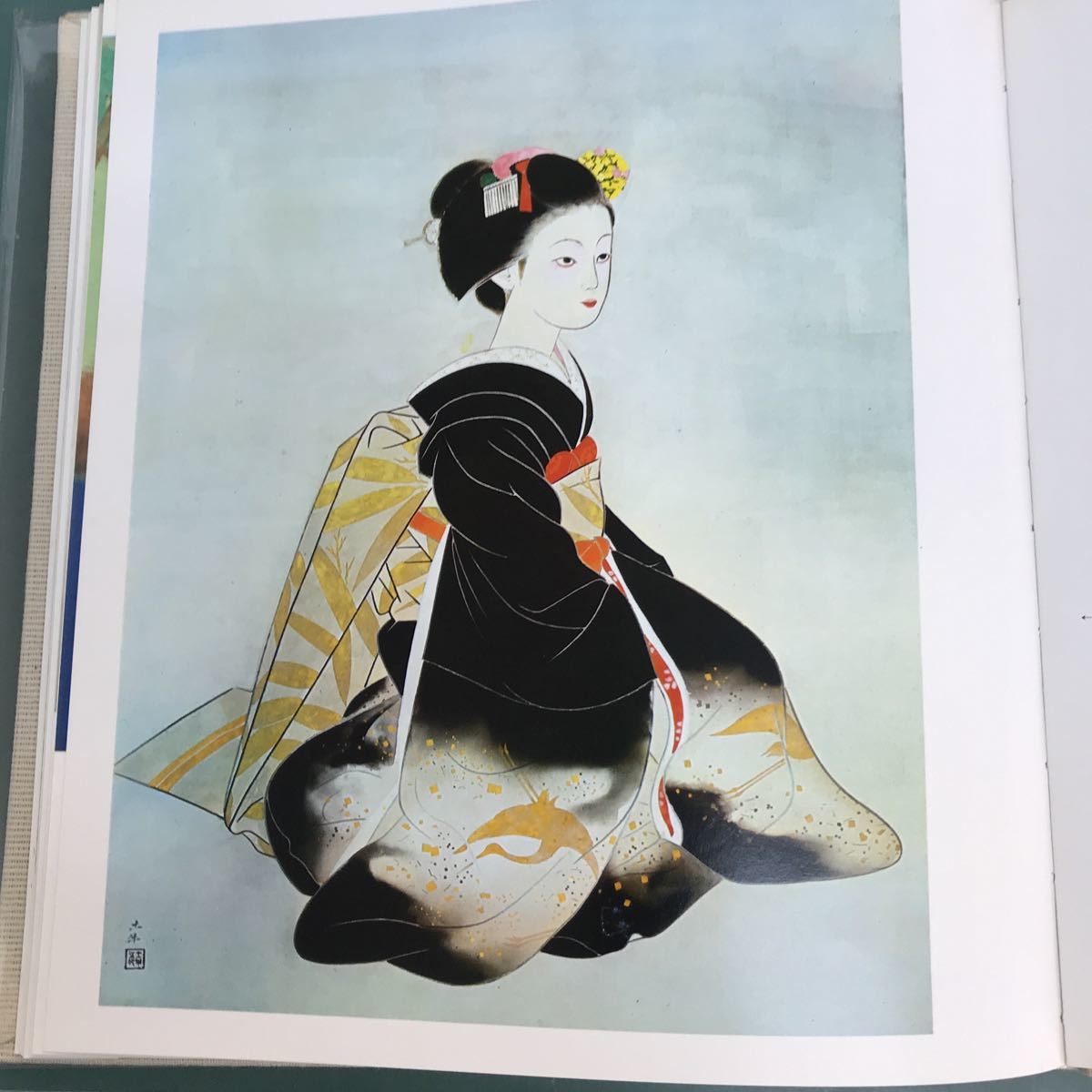 H04-012 JAPANESE PAINTTNGS 日本の絵画　日本画編1 現代世界美術全集13 河出書房_画像5