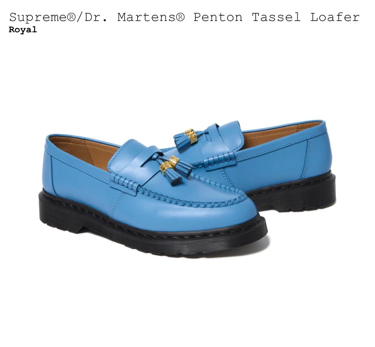 Supreme × Dr.Martens Penton Tassel Loafer 