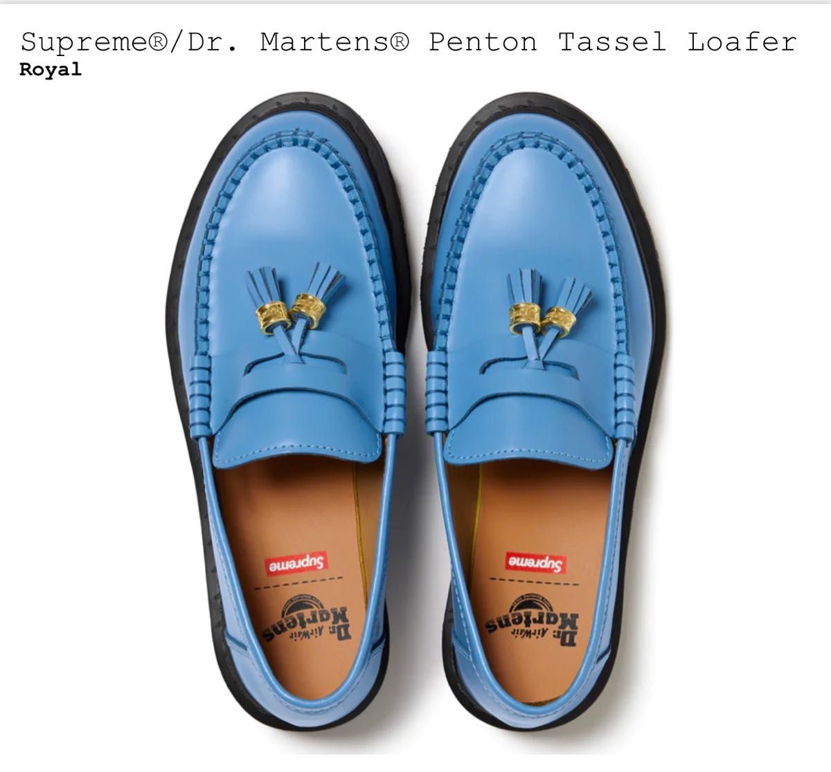 Supreme × Dr Martens Penton Tassel Loafer 