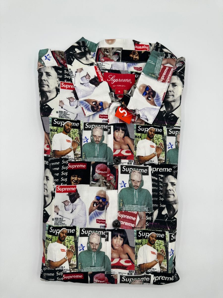 サイズM Supreme Magazine S/S Shirt Multi-