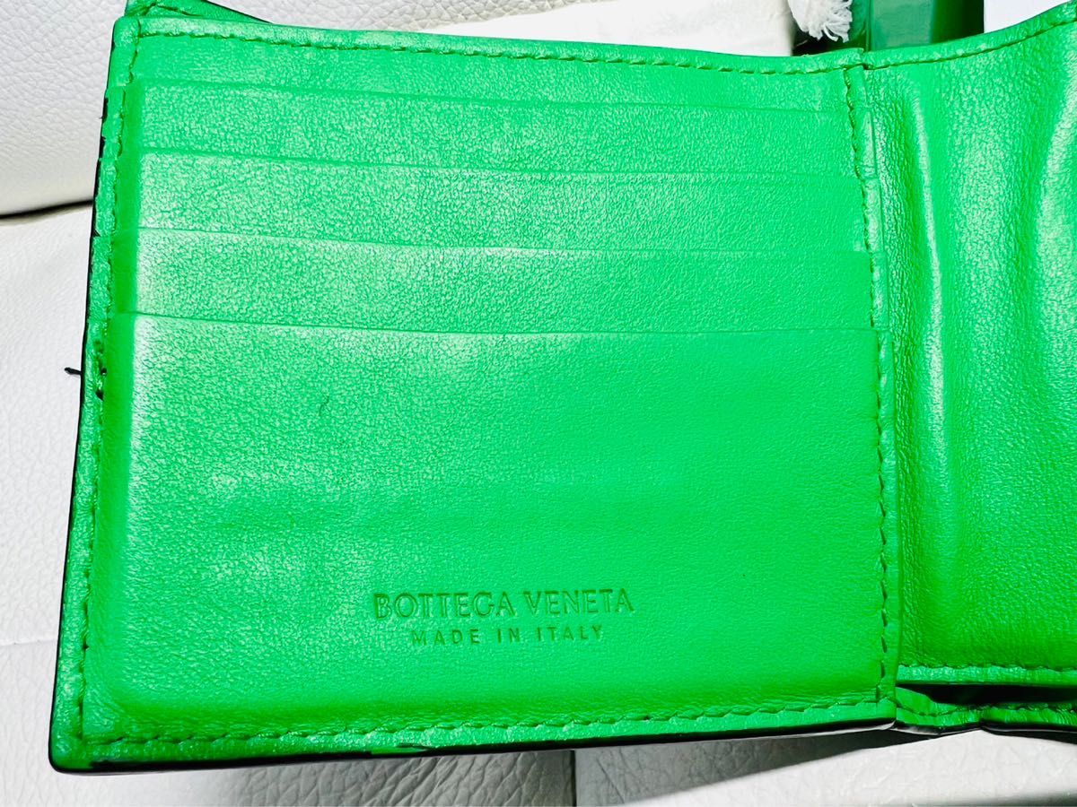 BOTTEGA VENETA ボッテガ グリーン イントレチャート 黒×緑 | opts-ng.com