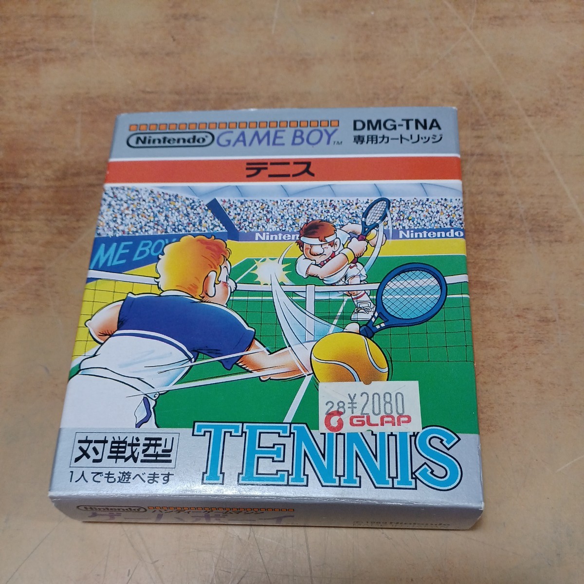 任天堂 GB ゲームボーイ TENNIS テニス ソフト DMG-TNA 箱・取説あり 当時物 中古 簡易動作確認済み 長期保管_画像1