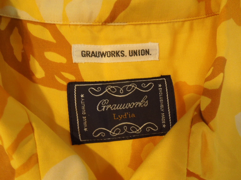 Grauworks アロハシャツ　Lサイズ_画像2