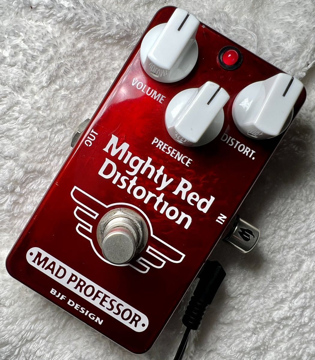 Mad professor MIGHTY RED DISTORTION HW 18Vアダプター同梱