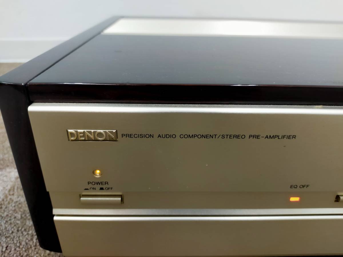 通電確認 DENON デノン PRA-2000RG プリアンプ ステレオ 通電確認 DENON デノン PRA-2000RG プリアンプ ステレオ
