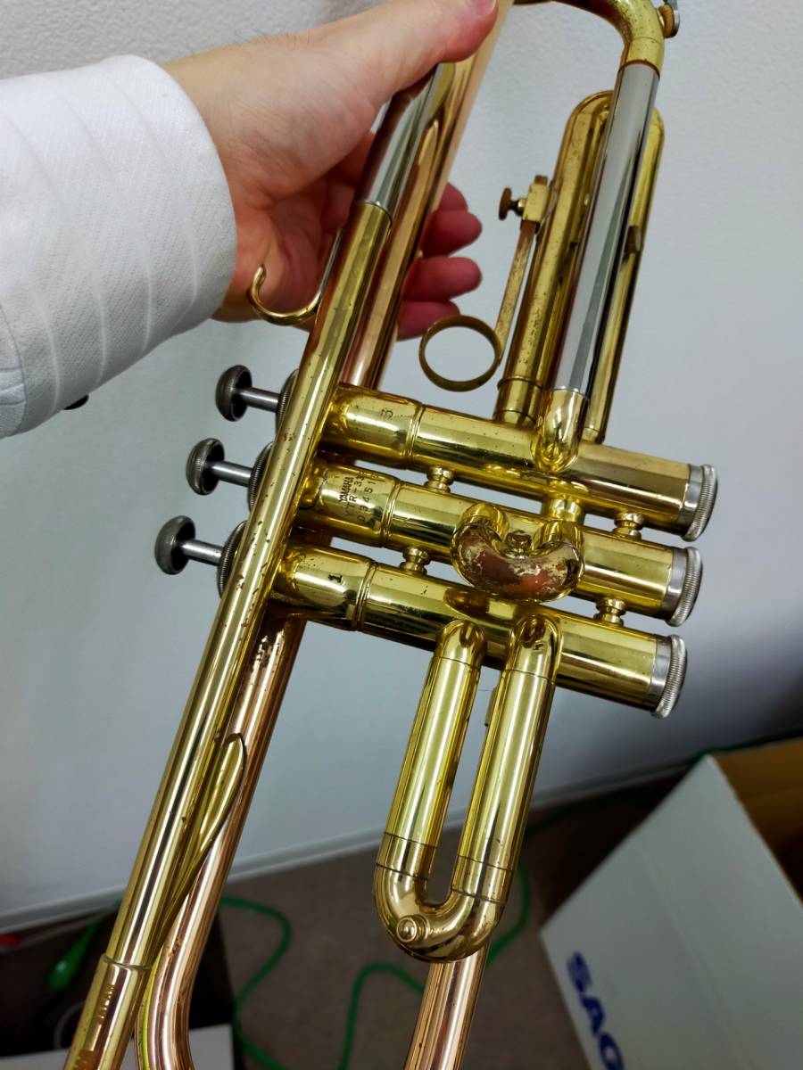 YAMAHA ヤマハ トランペット YTR-332 ハードケース・マウスピース付