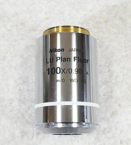 ニコン LU Plan Fluor 100×/0.90 対物レンズ Nikon | top-chassis