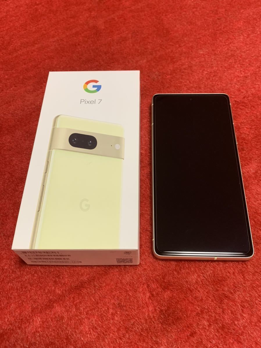 Google Pixel 7 Lemongrass SIMフリー 128gb 7aの上位版