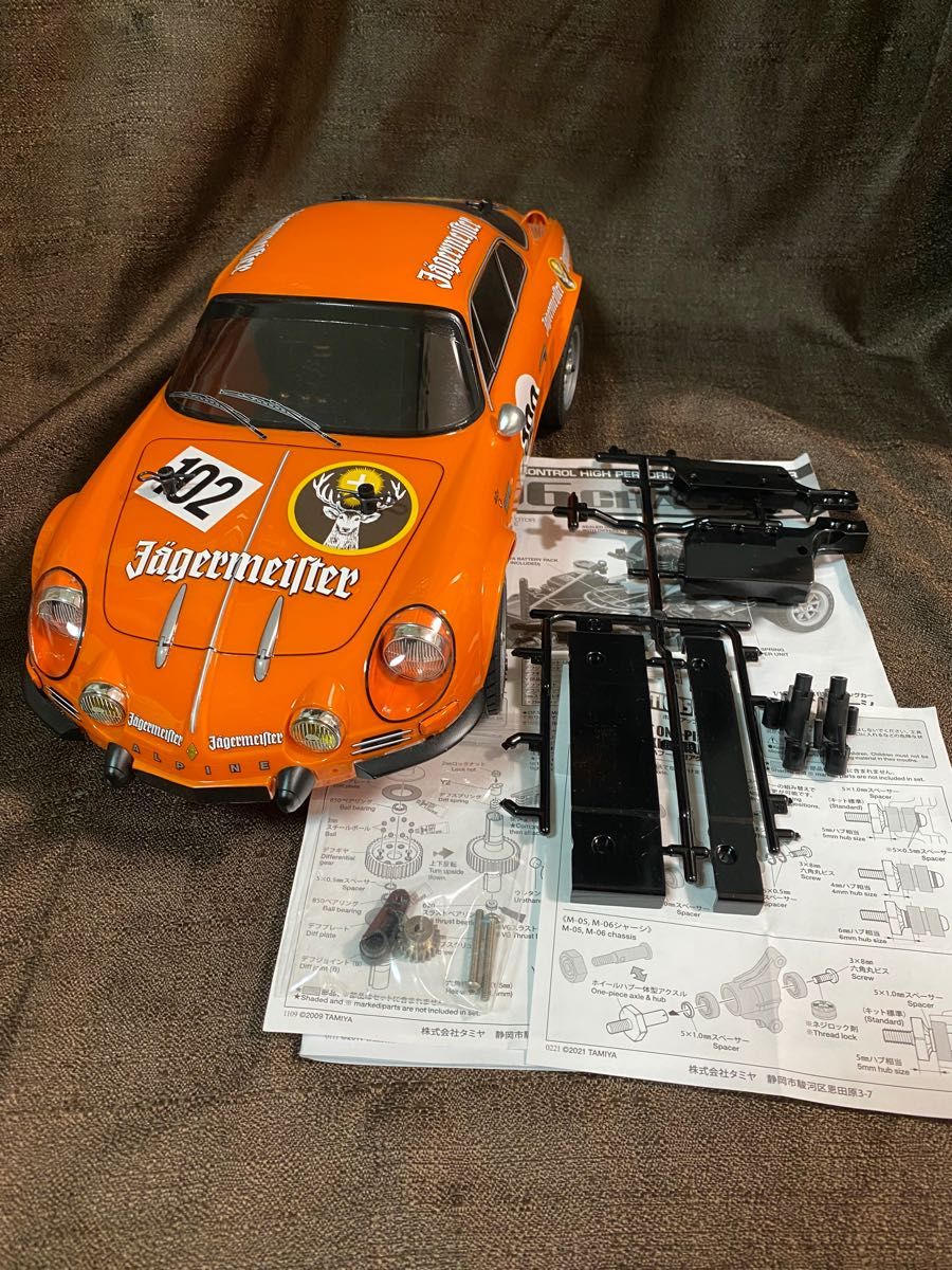 値下げ中 タミヤM06 シャーシ アルピーヌA110イェーガーマイ 値下げ中 タミヤM06 シャーシ アルピーヌA110イェーガーマイ