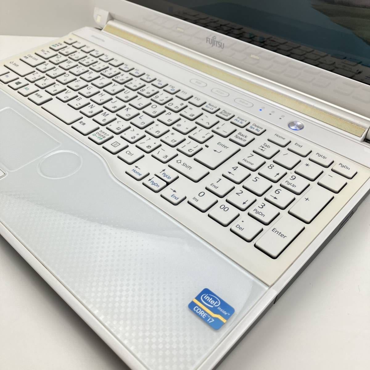 フルセット★半年保証【最強i7/メモリ16GB/新品SSD1TB+HDD500GB】Core i7-3.10GHz 富士通 AH53/K Windows11/Office2019/Blu-ray/Bluetooth_画像4