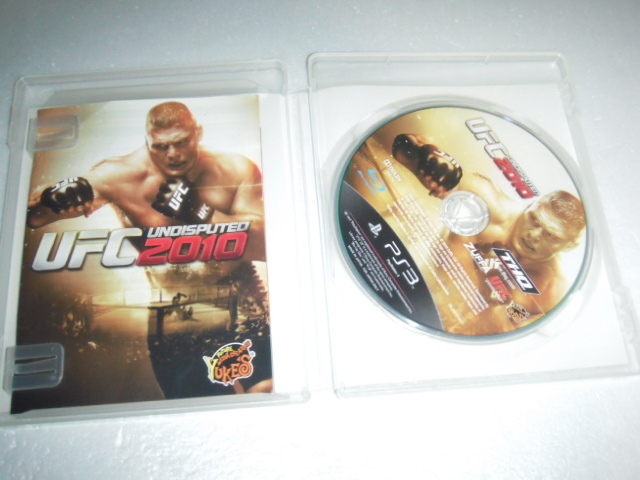  used PS3 UFC UNDISPUTED 2010 operation guarantee including in a package possible 