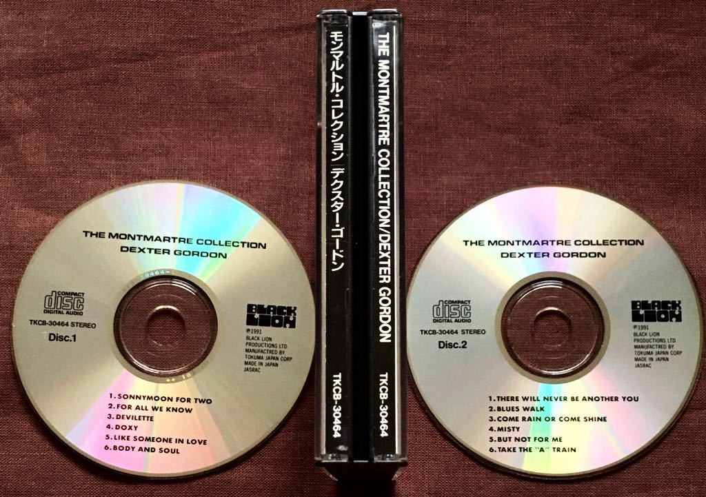 2枚組CD/デクスター・ゴードン/ケニー・ドリュー/ニールス・ペデルセン/アルバート・ヒース/テナー&ピアノ・トリオ/ワンホーン/帯付/1967年_画像7
