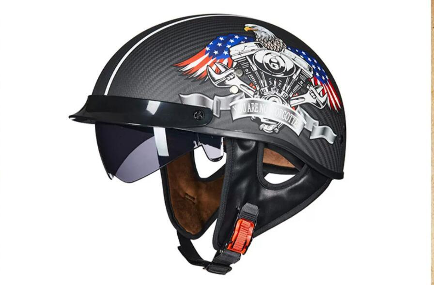 24 new goods american semi-cap helmet Harley Ducati correspondence!