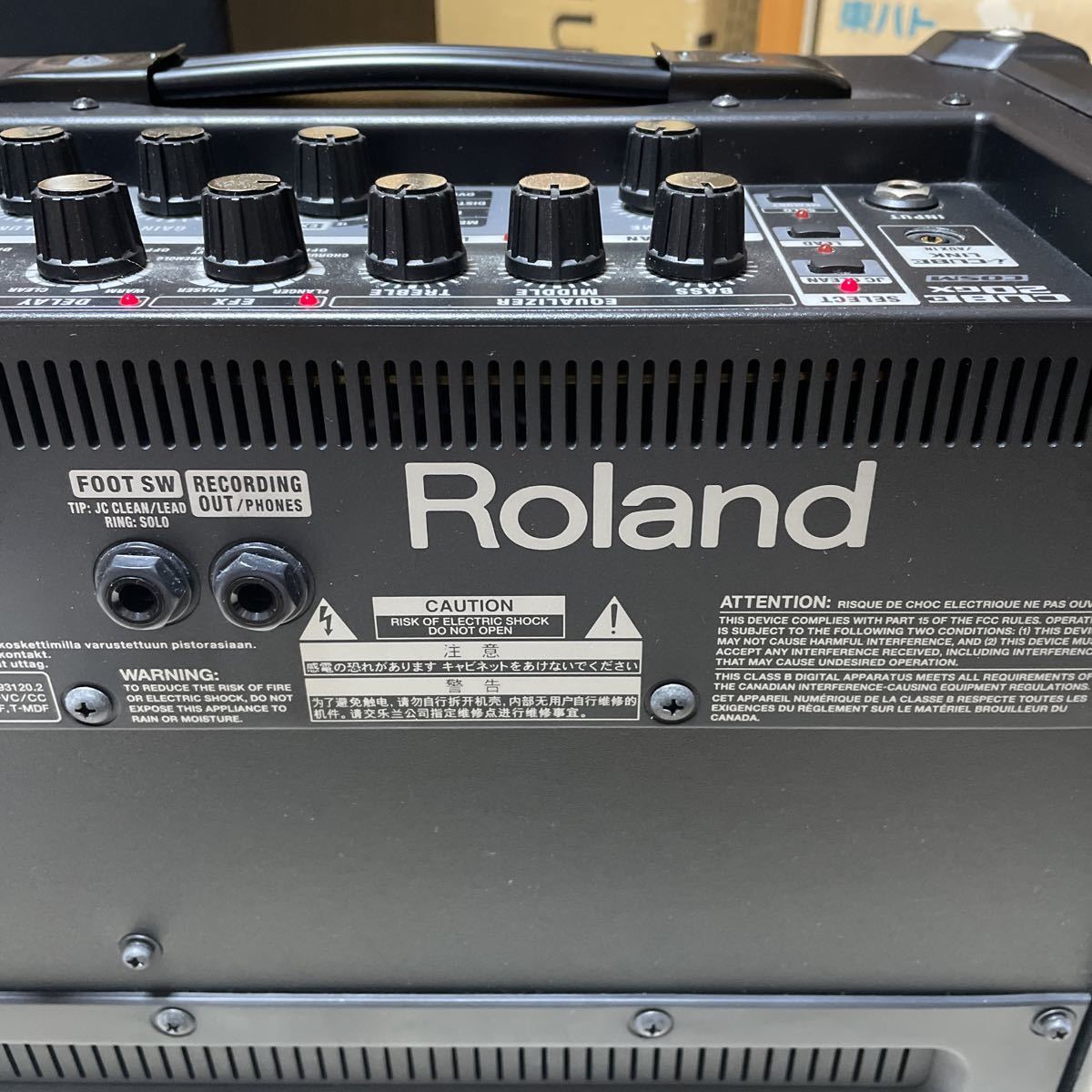 ギターアンプ Roland CUBE-20GX 動作確認済み-