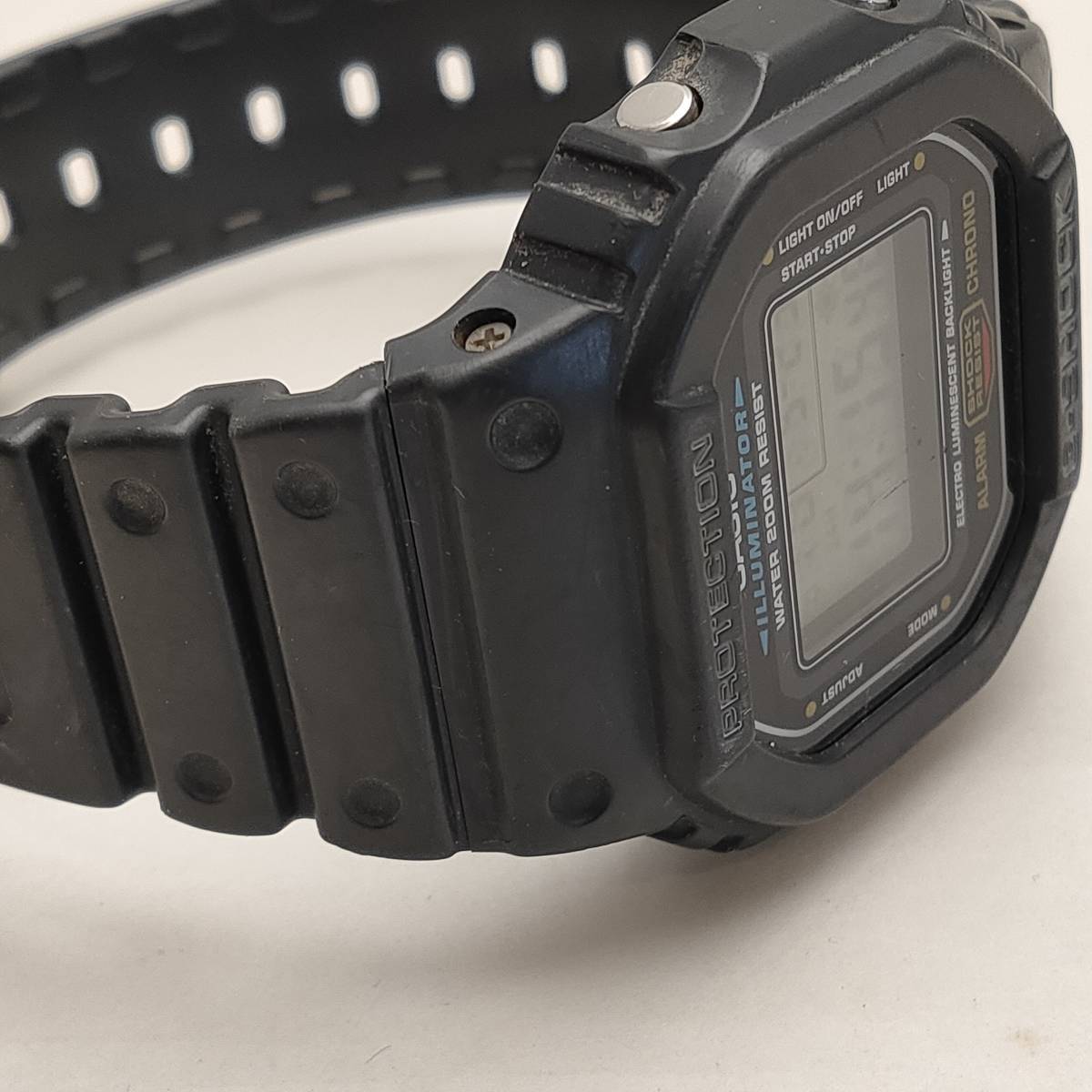 ●稼働品 CASIO カシオ G-SHOCK DW-5600E メンズ腕時計●_画像6