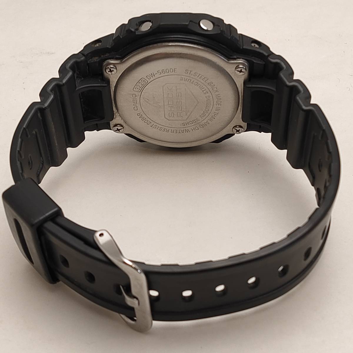 ●稼働品 CASIO カシオ G-SHOCK DW-5600E メンズ腕時計●_画像7