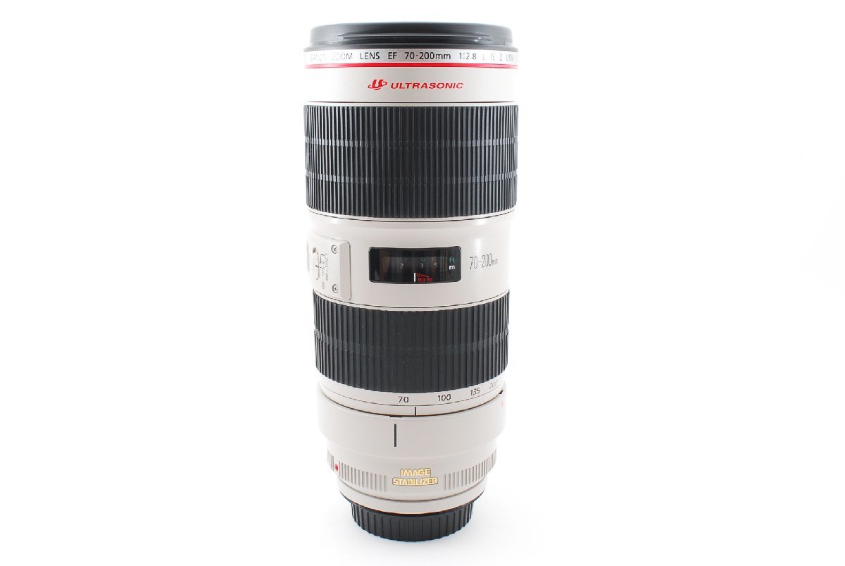 Canon 望遠ズームレンズ EF70-200mm F2.8L IS II USM 箱、フード