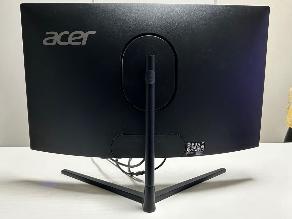 Acer EI242QRPbiipx 23.6型 フルHD(1920×1080) 最大165Hz 湾曲ゲーミングモニター