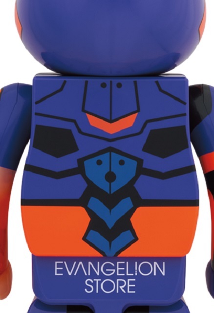 【送料無料・即決】 BE@RBRICK エヴァンゲリオン 初号機 覚醒版 1000％ ☆新品～未開封☆ EVA STORE限定 ベアブリック MEDICOM TOYの画像5