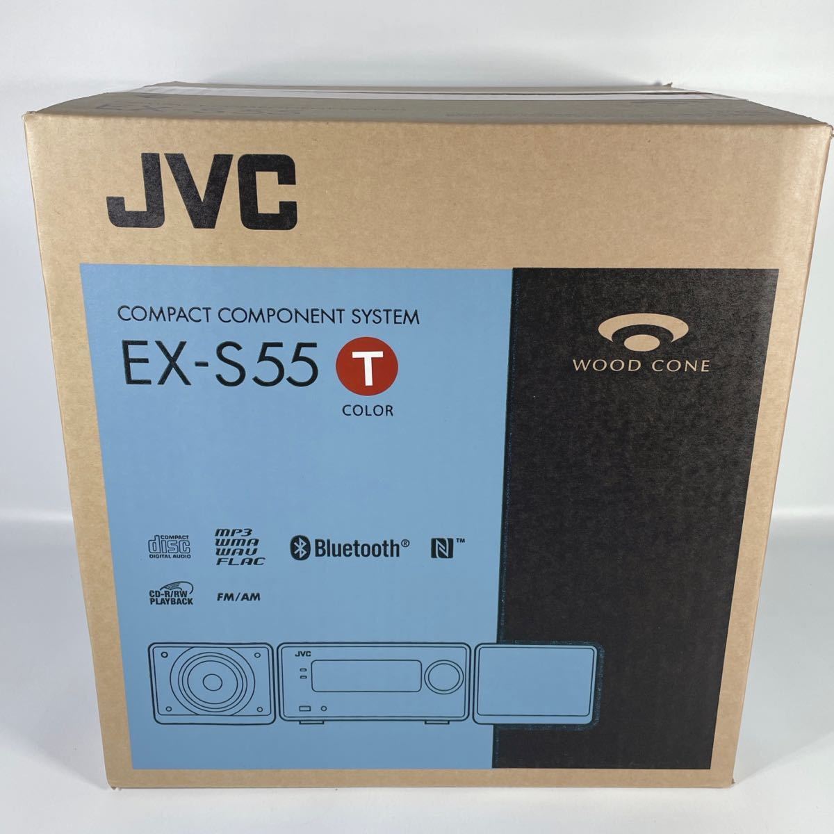 新作ウエア ウッドコーンシリーズ EX-S55-T JVCケンウッド 新品未開封