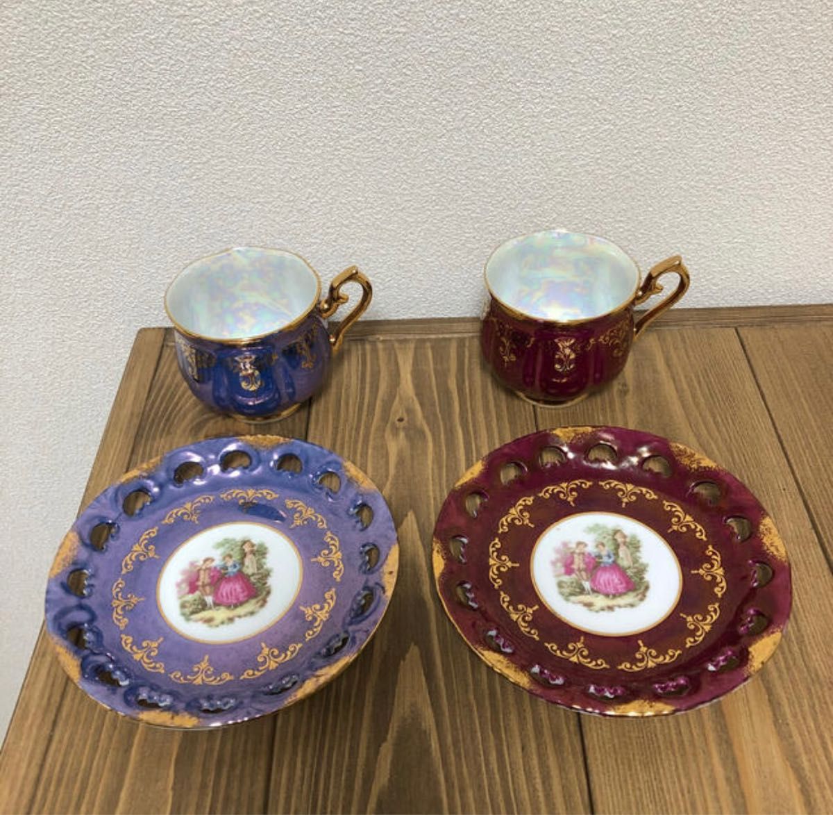 大橋陶器 1932 OHASHI CHINA カップ&ソーサー 2客セット カップ 大橋陶器 1932 OHASHI CHINA カップ&ソーサー 2客セット カップ
