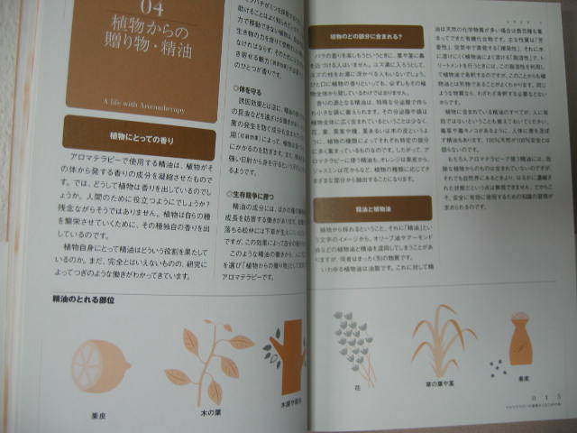 ◆アロマテラピーの資格をとるための本 ： この１冊でアロマテラピーの資格がわかる 日本アロマ環境協会 ◆双葉社定価：￥1,905 _画像4