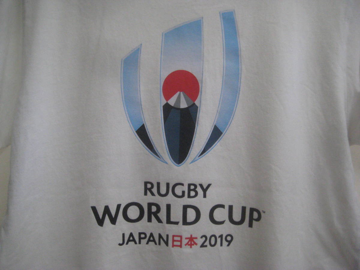 一点物!! 2019 RUGBY WORLD CUP ラグビーワールドカップ プリントTシャツ JAPAN 日本 2019 サイズ M_画像5