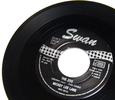 45rpm/ The Zoo - Mickey Lee Lane - The Senior Class / 60s,ガレージ,50s,ロカビリー,イギリス盤,UK,Swan,Rollercoaster Records_画像3