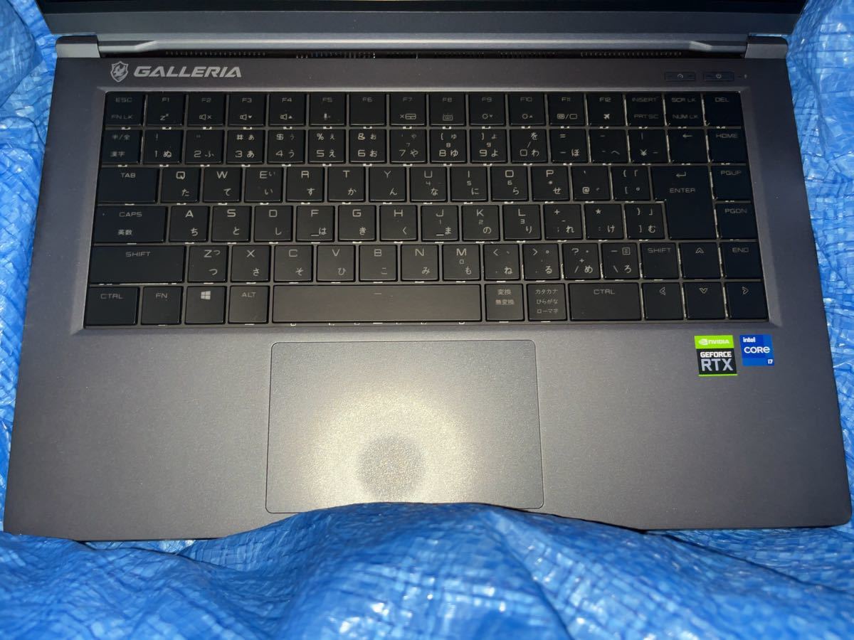 ジャンク】【部品取り】Galleria UL7C-R36 Core i7-11700H RTX3060