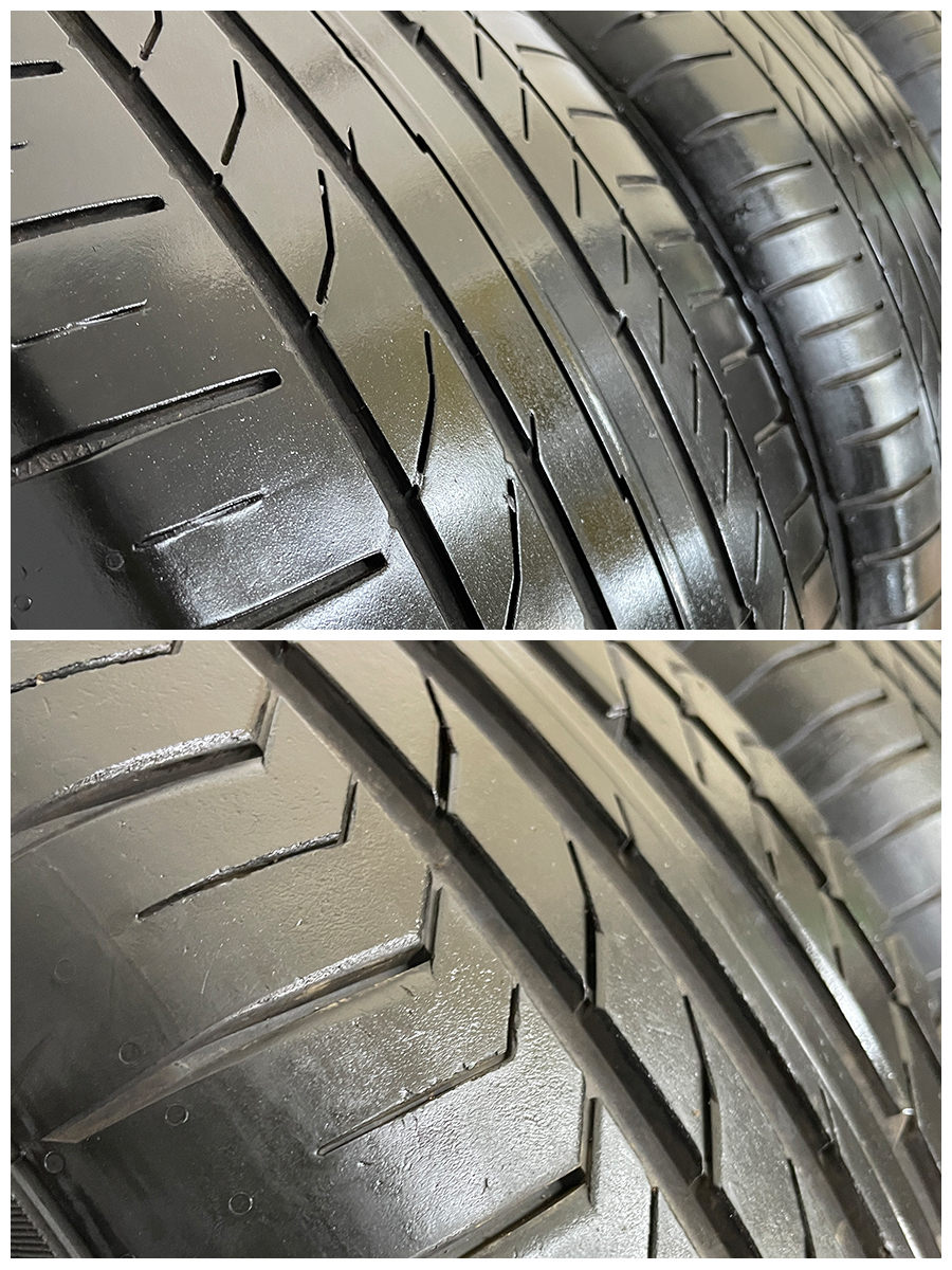 ブラック塗装！ポルシェ RD950B 95B マカンS 純正 18インチ 8J 9J +21 PCD112 コンチネンタル 235/60R18 255/55R18 ベンツ GLCクラス X235_画像8