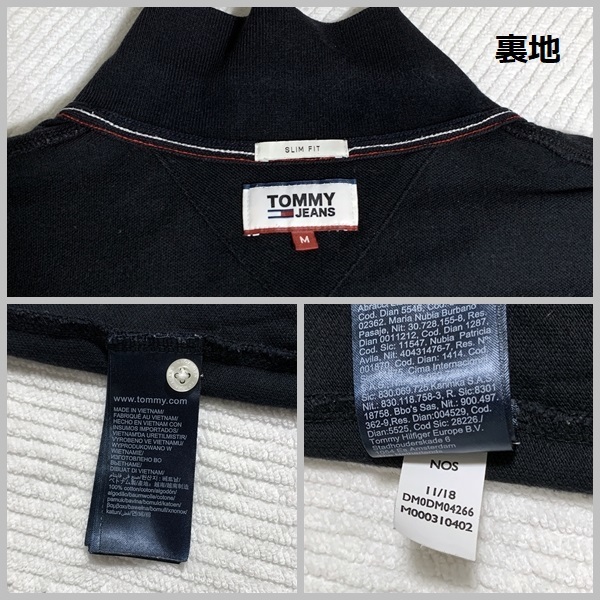 TOMMY JEANS ベーシックポロシャツ ブラック Mサイズ TOMMY HILFIGER #ngTOMMYの画像6